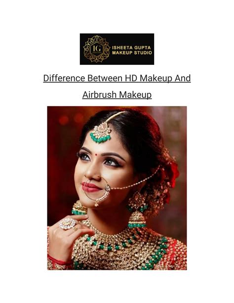Difference Between Hd Makeup And Airbrush Makeup By Isheeta Gupta