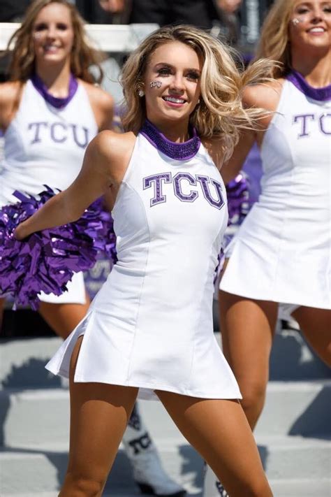 Tcu Showgirls On Twitter Cheerleading Outfits Tcu Cheerleaders Sexy Cheerleaders