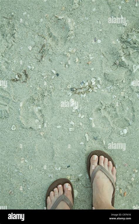 Womans Feet Walking On Florida Beach Hi Res Stock Photography And