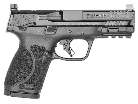 Smith And Wesson Mandp 9 Optics Ready Compact Flat Trigger M20 9mm Pistol