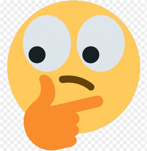 Free Download Hd Png Thinkingeyes Discord Emoji Thinking Emoji