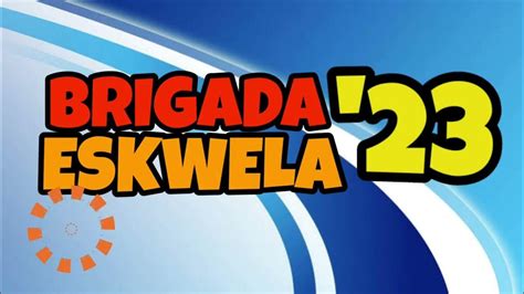 Lesbrigada Eskwela 2023 Promotional Video Youtube