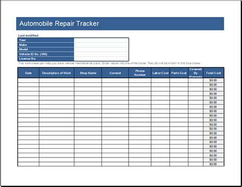 20 Customizable Tracker Templates For Excel Document Hub