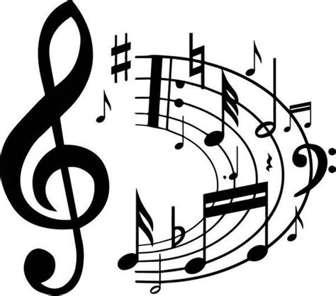 More than 100 pages use this file. Sheet Music #1 Musical Note Symbol Treble Clef Classical ...