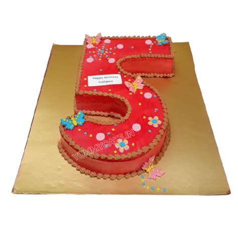 5 Years Birthday Cake Online Delivery Yummycake