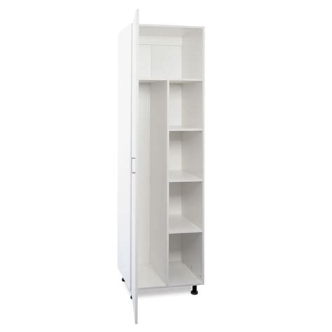 Kitchen glass cupboard doors | the best design for your home. Flatpax Kitset 600mm Utility Broom Cupboard 1-Door White ...
