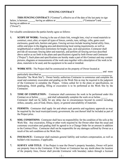 Neighbor Fence Agreement Template Complete With Ease Airslate Signnow