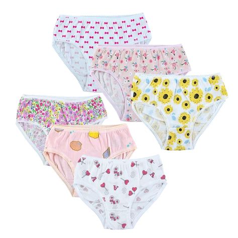 Girls Clothing 2 16 Years 4 Pack Girls Underwear Knickers Boxer Shorts Cotton Briefs Panties