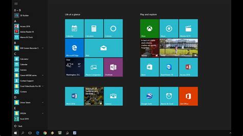 How To Make Full Screen Start Menu In Windows 10 Youtube