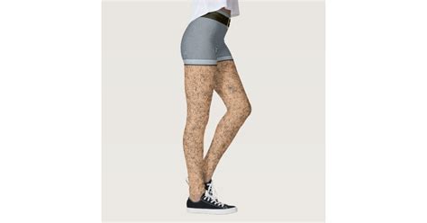 hairy legs leggings zazzle