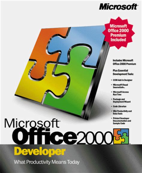 Microsoft Office 2000 Developer Tools The Best Developer Images