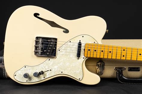 1971 Fender Telecaster Thinline Blond Refin Guitarpoint