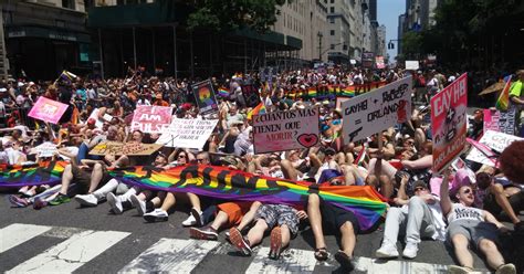Gays Against Guns Stages Die Ins At Nyc Pride March