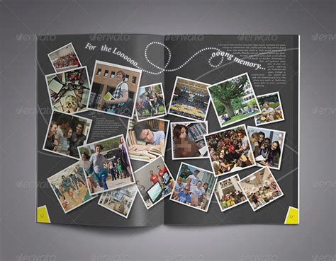 18 Contoh Desain Album Kenangan School Yearbook Templates Download