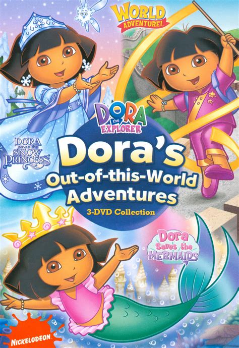 Best Buy Dora The Explorer Doras Out Of This World Adventures 3 Discs