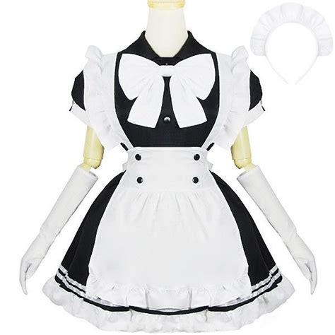 [reservation]basic caff maid dress cosplay costume cp153690 maid fancy dress maid dress