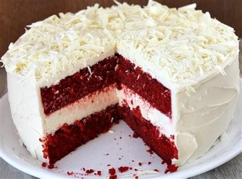 Red Velvet Cheesecake Cake Recipe Just A Pinch Recipes