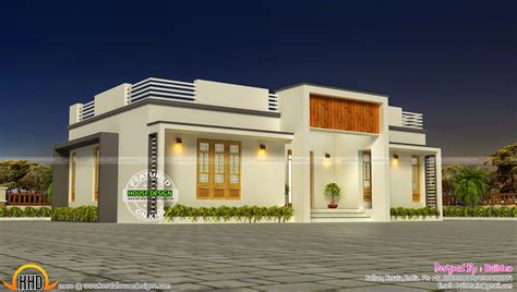 Simple One Storied House Kerala Home Design And Floor Plans