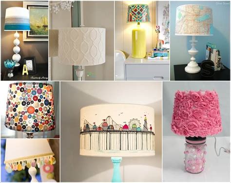 Diy Lampshade Makeover Ideas