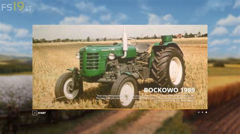 Bockowo 1989 Map V 10 Fs19 Mods Farming Simulator 19 Mods