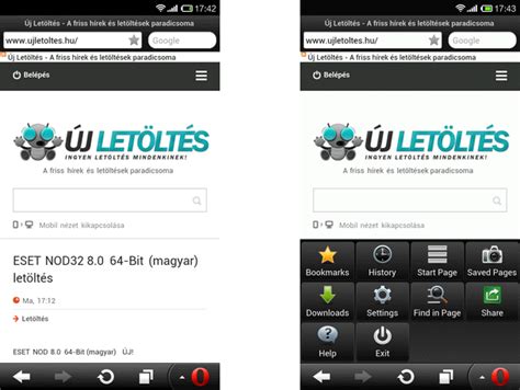Opera mini enables you to take your full web experience to your phone. Opera Mini web browser 7.5.3 (magyar) Android alkalmazás ...