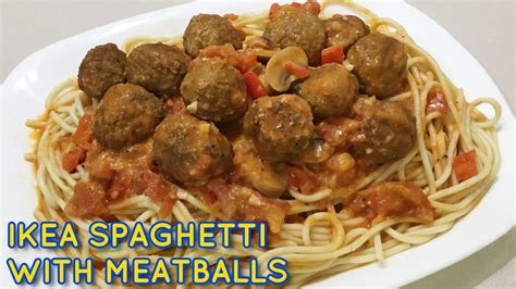 Ikea Spaghetti With Meatballs Spaghetti Pomodoro With Swedish