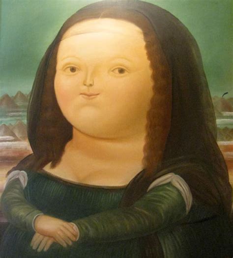Fernando Botero Fotos La Mona Lisa
