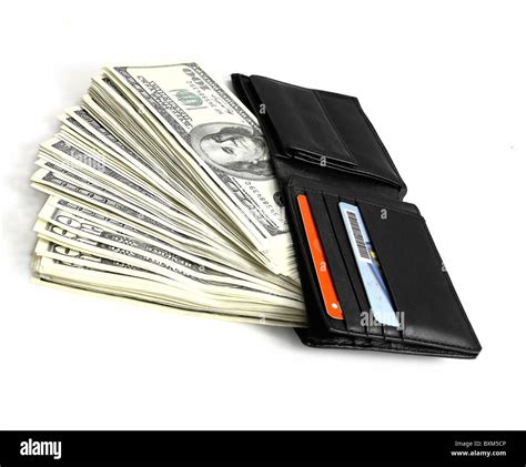 Wallet And Money Stock Photo Alamy
