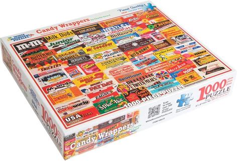 A naive method is to continuously count the number of chocolates by returning wrappers until wrappers left. 1,000- Piece Candy Wrapper Puzzle: Love old-fashioned ...