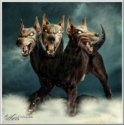 Cerberus Three Headed Dog Greek Mythology Quotes