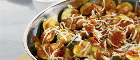 Mozzarella Zucchini Skillet Recipe Campbells Kitchen