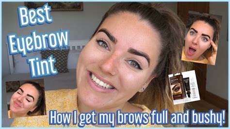 How To Tint Your Eyebrows At Home And Make Them Fuller Easy