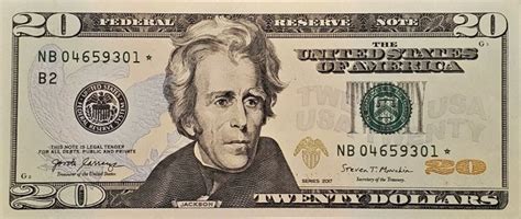 The white house is featured on the reverse. 2017 20 Dollar Bill | Learn About This Bill