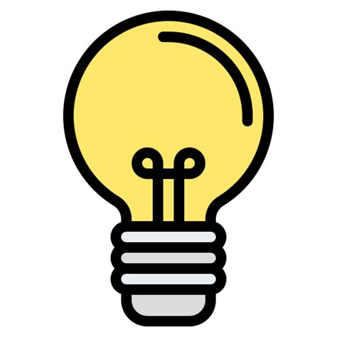 Light Bulb Free Electronics Icons