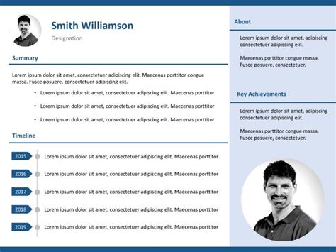 1348 Free Editable Employee Profile Templates For Powerpoint Slideuplift