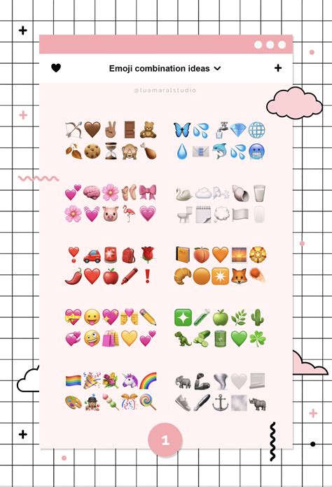 cute aesthetic emoji combinations to copy and paste the ultimate collection ⋆ the aesthetic