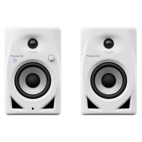 Pioneer Dj Dm 40d Bt Bluetooth Monitor Speakers White At Gear4music