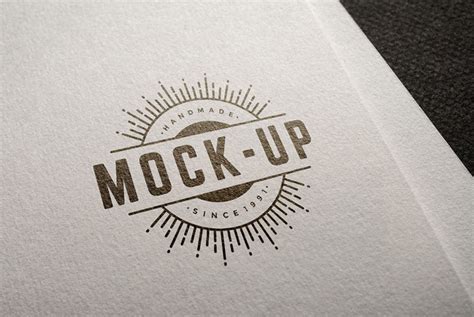 Logo Mockup Free Download Psd Templates Pixlov
