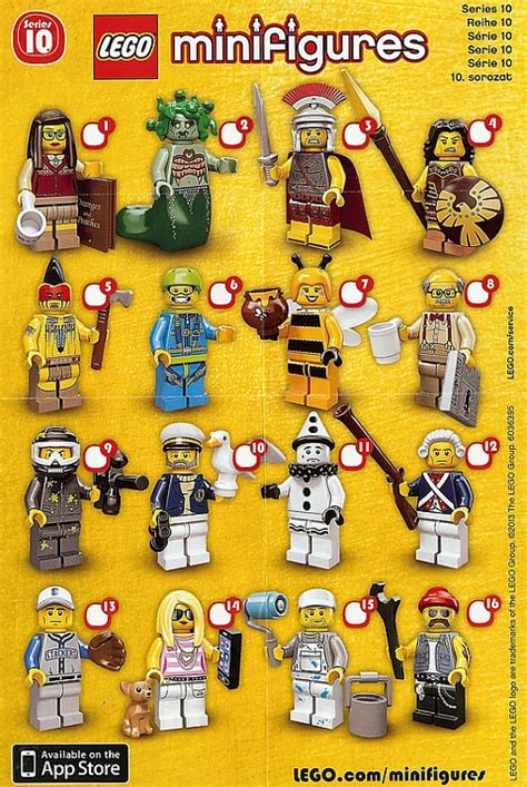 Lego Collectible Minifigs Series 10 Spotted