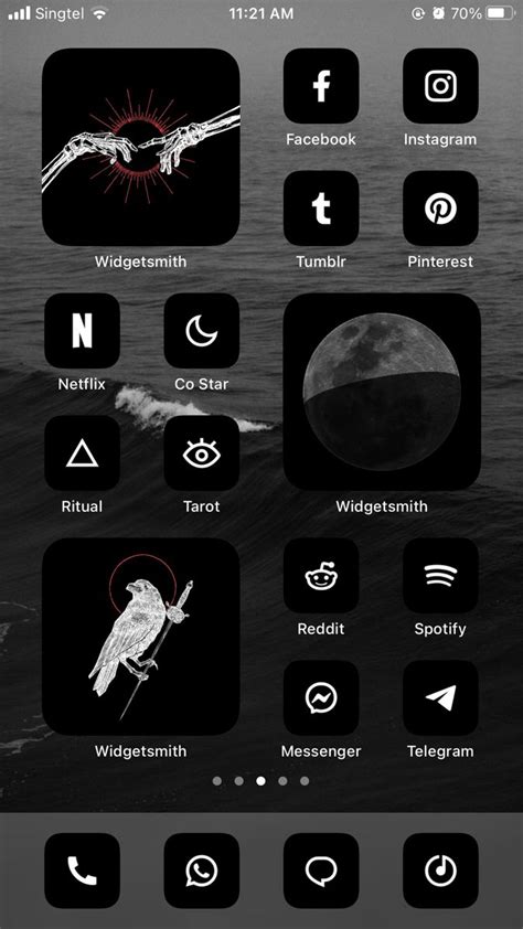 Iphone Home Screen Layout Iphone App Layout Iphone App Design Iphone