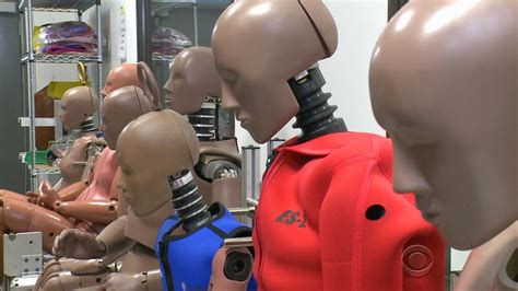 Crash Test Dummies May Get Heavier To Protect Heavier Americans Cbs News