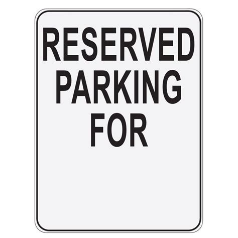 Custom Parking Sign Made Of Aluminum Personalized Parking Etsy