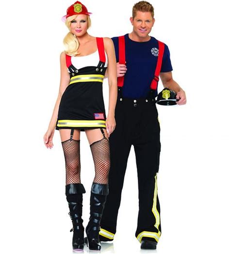 Couples Costumes Firefighter And Backdraft Babe Halloween Customes Halloween Fun Backdraft