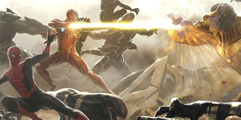 Endgame Concept Art Shows Original Plan For Final Battle Against Thanos