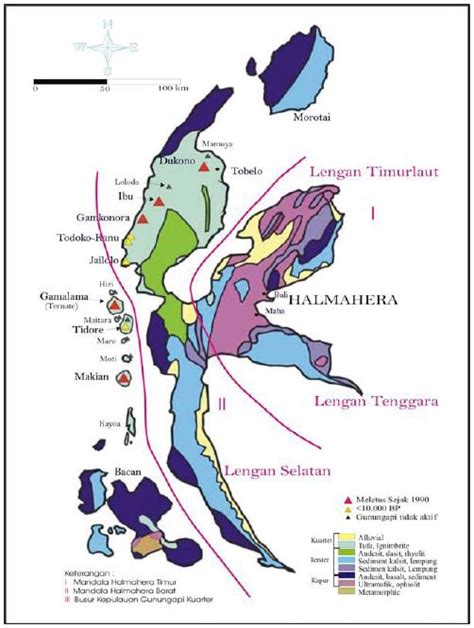 Suara Geologi Fisiografi Pulau Halmahera Maluku Utara