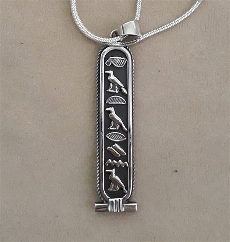 .hieroglyphic typewriter egyptian hieroglyphic name , pics photos egyptian hieroglyphics image gallery hieroglyphics translator , egyptian hieroglyphics tattoos , translate english names to. Egyptian Cartouche Necklace with your name in ...