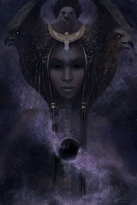 Nephthys Black Love Art Goddess Art Mythology Art