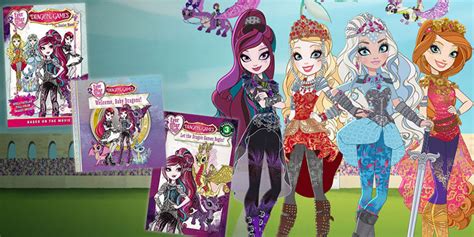 Ever after high coloring pages dragon games. The Ever After High: Dragon Games Books Have Arrived | YAYOMG!