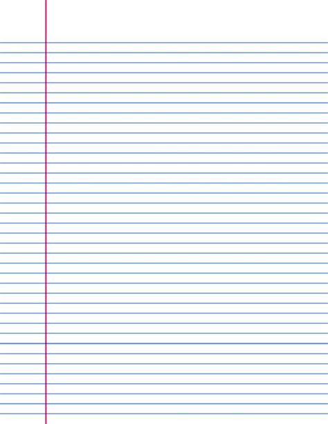 Printable College Ruled Paper A4 Lined Paper Image Lined Paper With