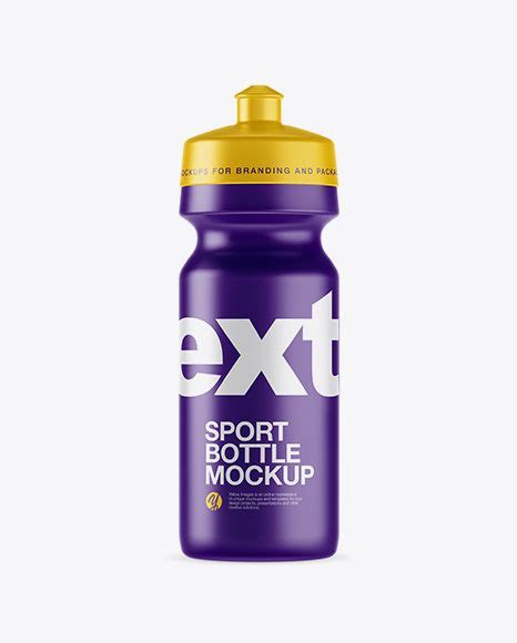 Download Free PSD Mockup Matte Sport Bottle Mockup Object Mockups ...